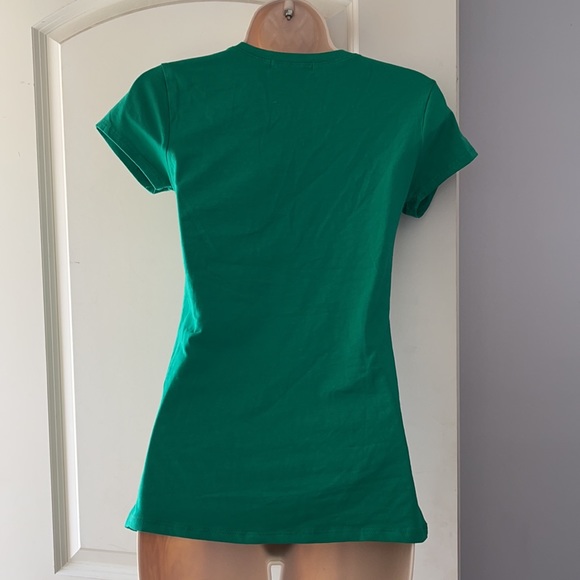 Glitz green  t-shirt Size M - Picture 2 of 4